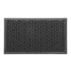 Tapete cubique preto 43x75cm
