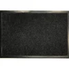 Tapete de entrada cinza escuro 60x80cm