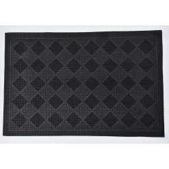 Tapete de entrada DREW preto 40x60cm