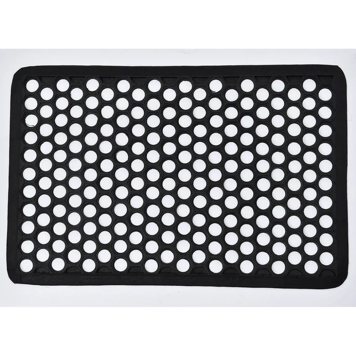 Tapete de entrada HAROLD preto 40x60cm