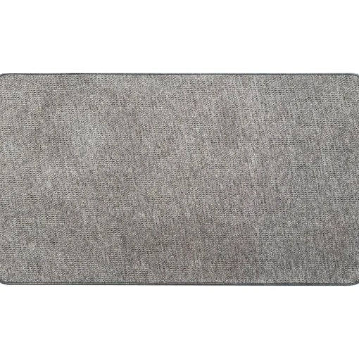 Tapete de entrada HEXAGONE cinza claro 45x80cm