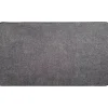 Tapete de entrada HEXAGONE cinza escuro 45x80cm