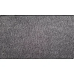 Tapete de entrada HEXAGONE cinza escuro 45x80cm