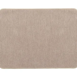 Tapete de entrada HEXAGONE bege 45x60cm