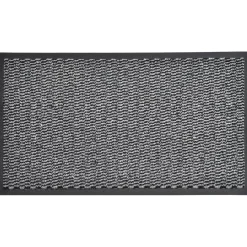 Tapete de entrada LISA cinza 40x60cm