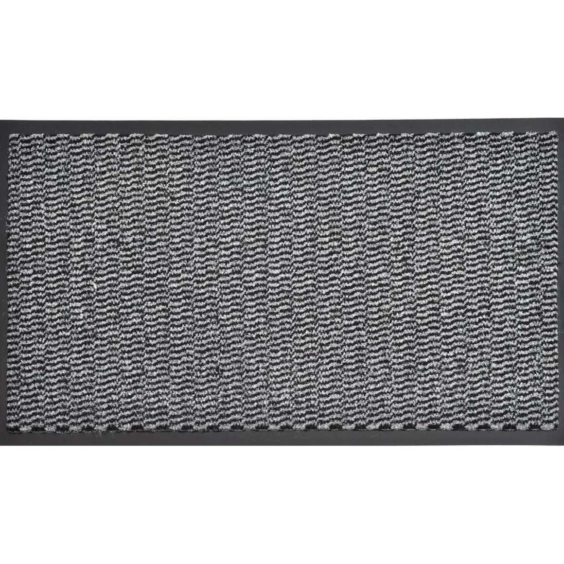 Tapete de entrada LISA cinza 80x120cm