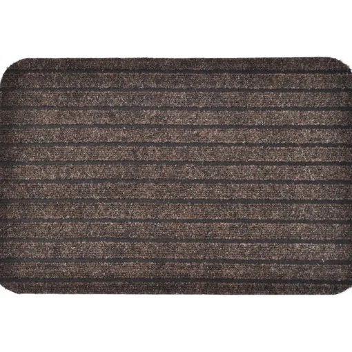 Tapete de entrada látex taupe 40x60cm