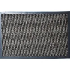 Tapete de entrada taupe 80x120cm