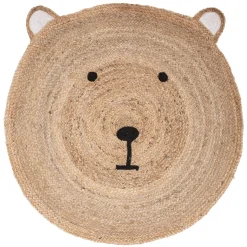 Tapete de urso bege 100cm