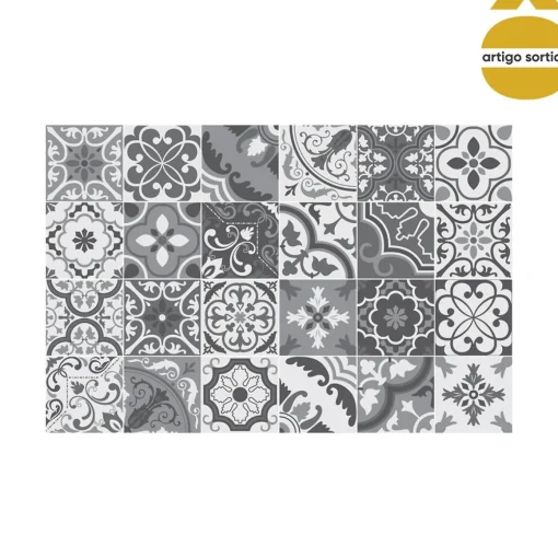 Tapete em vinil mosaico 50x75cm