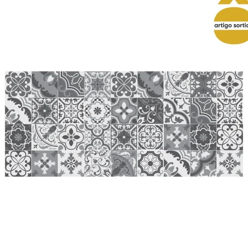 Tapete em vinil mosaico 50x112cm