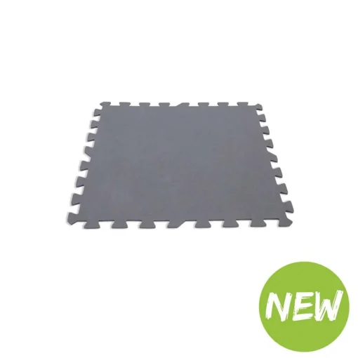 Tapete esponja cinza 8pcs