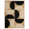 Tapete estampado MALAKITE em juta 120x170cm