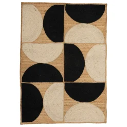 Tapete estampado MALAKITE em juta 120x170cm