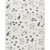 Tapete GIO bosque cinza 133x190cm