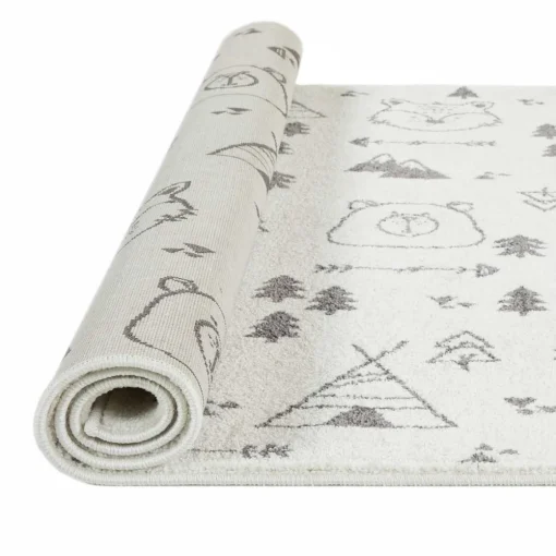 Tapete GIO bosque cinza 80x150cm