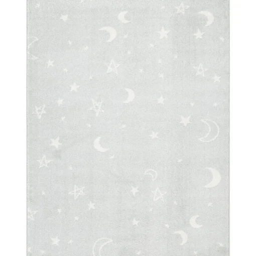 Tapete GIO estrelas cinza 133x190cm