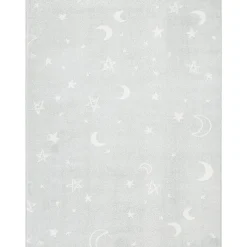 Tapete GIO estrelas cinza 80x150cm