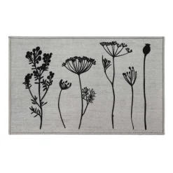 Tapete HERBIER cinza 50x80cm