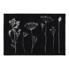 Tapete HERBIER preto 40x60cm