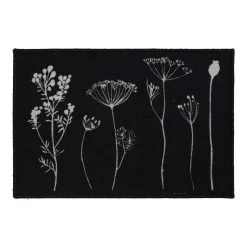 Tapete HERBIER preto 40x60cm
