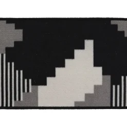 Tapete impermeável GEOMETRIK preto 40x60cm