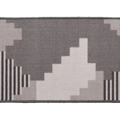 Tapete impermeável GEOMETRIK cinza 40x60cm