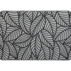Tapete impermeável JUNGLE cinza 40x60cm