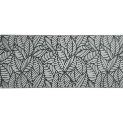 Tapete impermeável JUNGLE cinza 50x120cm
