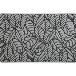 Tapete impermeável JUNGLE cinza 50x80cm