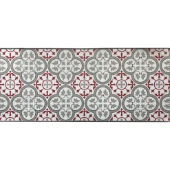 Tapete impermeável PACO vermelho 50x120cm