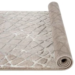 Tapete JAD riscas bege 80x150cm
