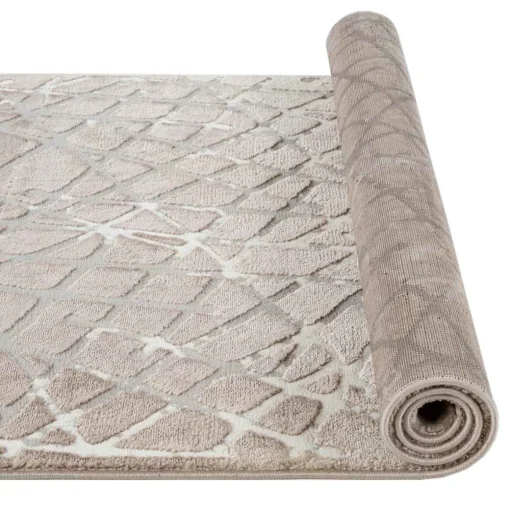 Tapete JAD riscas bege 80x150cm