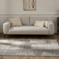 Tapete JANA riscas cinza escuro 160x235cm