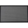 Tapete JOHN vinil tecido preto 50x80cm