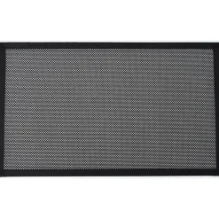 Tapete JOHN vinil tecido preto 50x80cm
