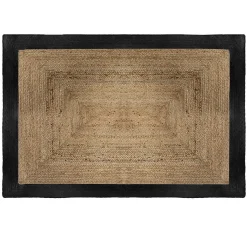 Tapete juta preto 120x170cm