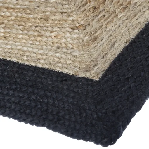 Tapete juta preto 120x170cm