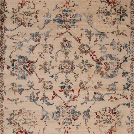 Tapete LENE bege e azul 200x285cm