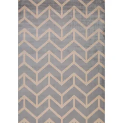 Tapete LENE cinza e bege 200x285cm