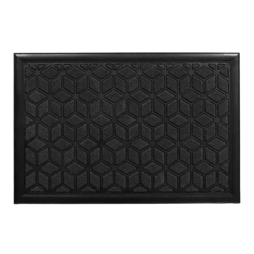 Tapete LONG ISLAND cinza escuro 40x60cm