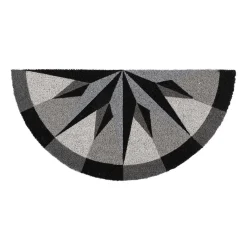 Tapete meia lua rosa dos ventos 35x75cm