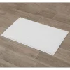 Tapete microfibra branco com bolas