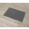 Tapete microfibra cinza com bolas