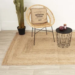Tapete natural em juta 160x230cm