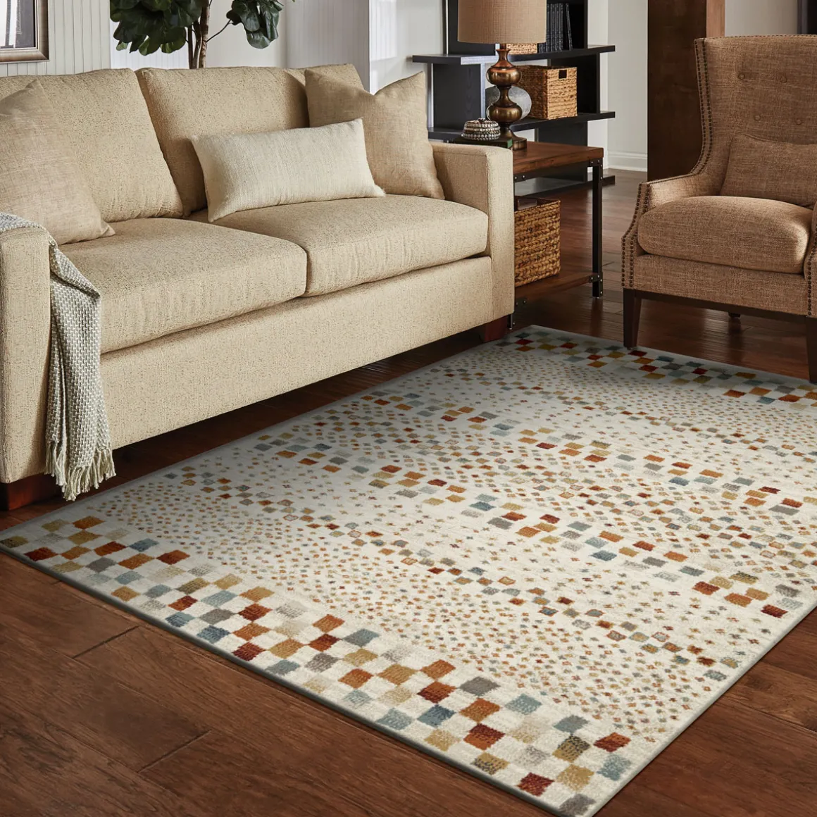 Tapete QUATRO multicolor 133x190cm