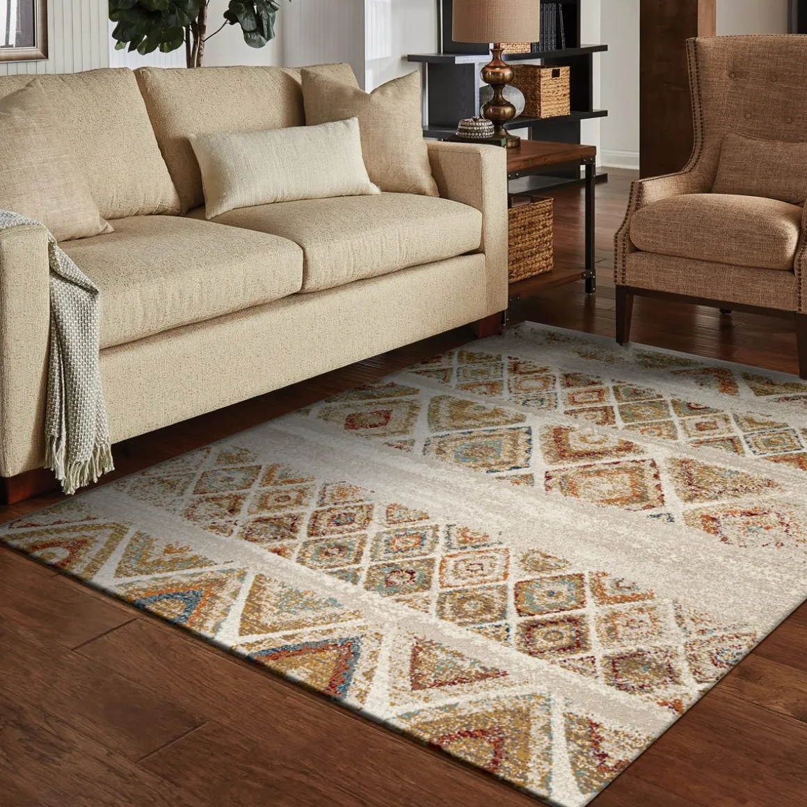 Tapete QUATRO multicolor 200x285cm