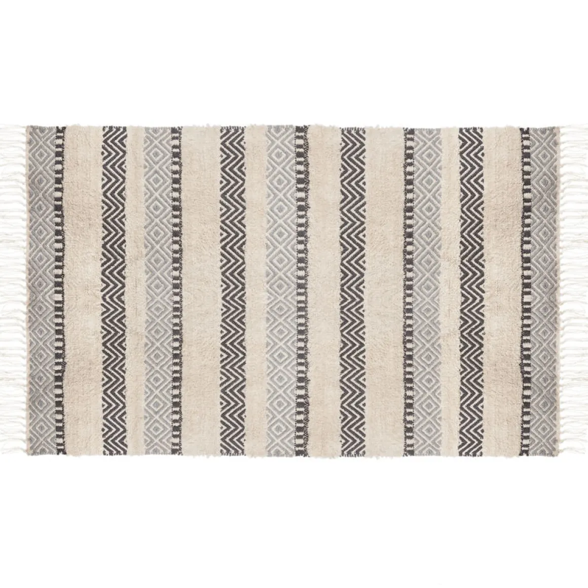 Tapete riscas relevo 90x150cm