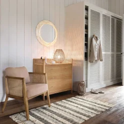 Tapete riscas relevo 90x150cm