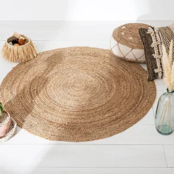 Tapete ROND em juta 80cm